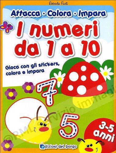 NUMERI DA 1 A 10 attacca,...