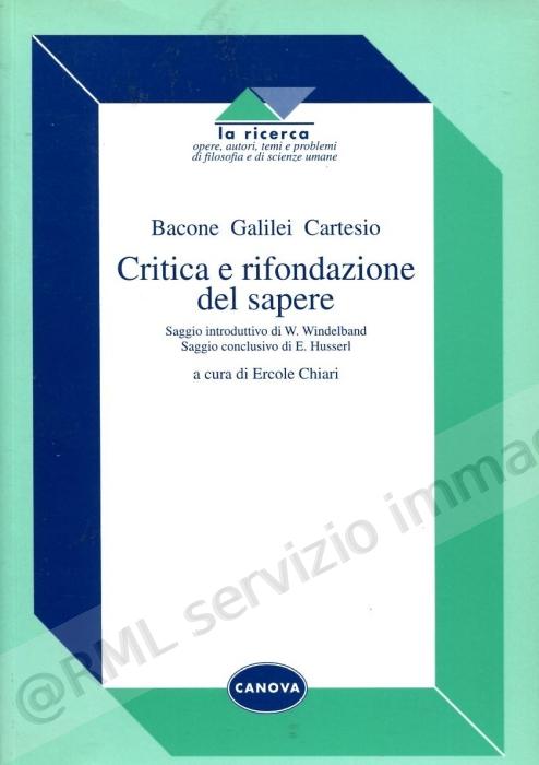 CRITICA E RIFONDAZIONE DEL...
