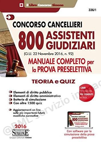 800 ASSISTENTI GIUDIZIARI...