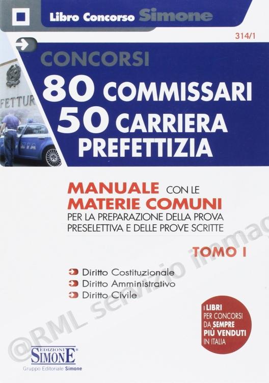 80 COMMISSARI 50 CARRIERA...