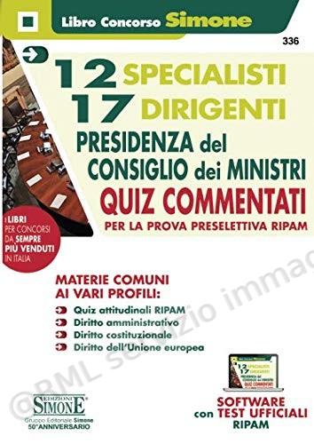 12 SPECIALISTI 17 DIRIGENTI...