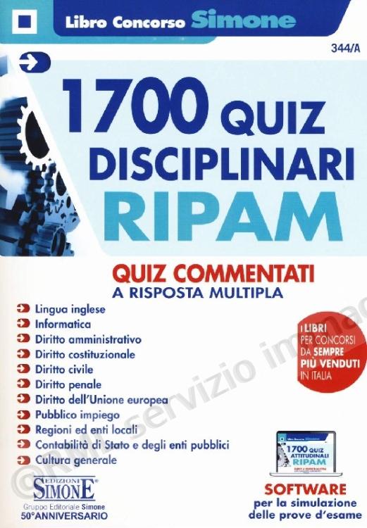 1700 QUIZ DISCIPLINARI RIPAM