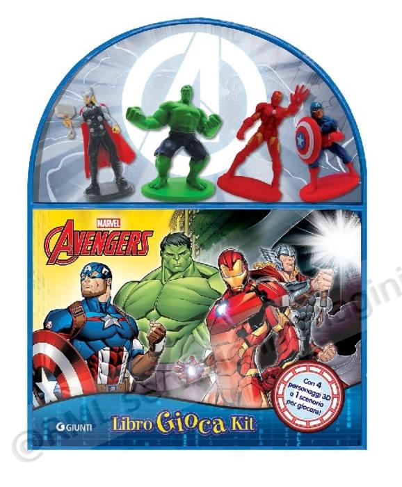 AVENGERS LIBRO GIOCA KIT