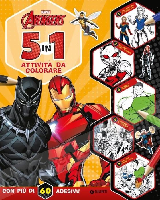 avengers 5 in 1 attivita da...