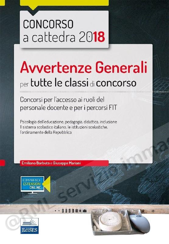avvertenze generali 2018