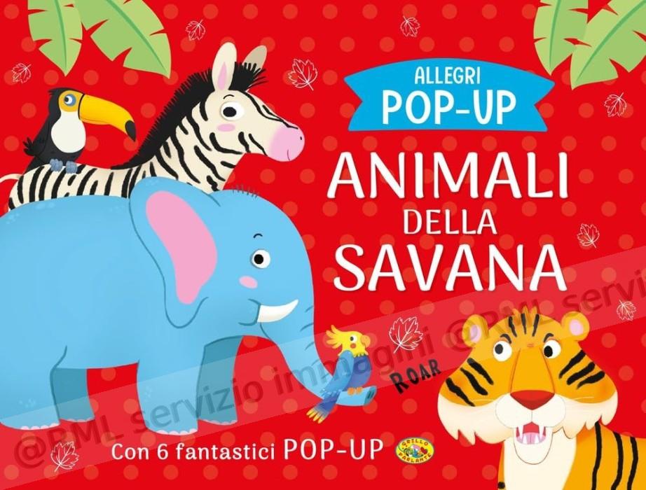 ANIMALI DELLA SAVANA POP-UP
