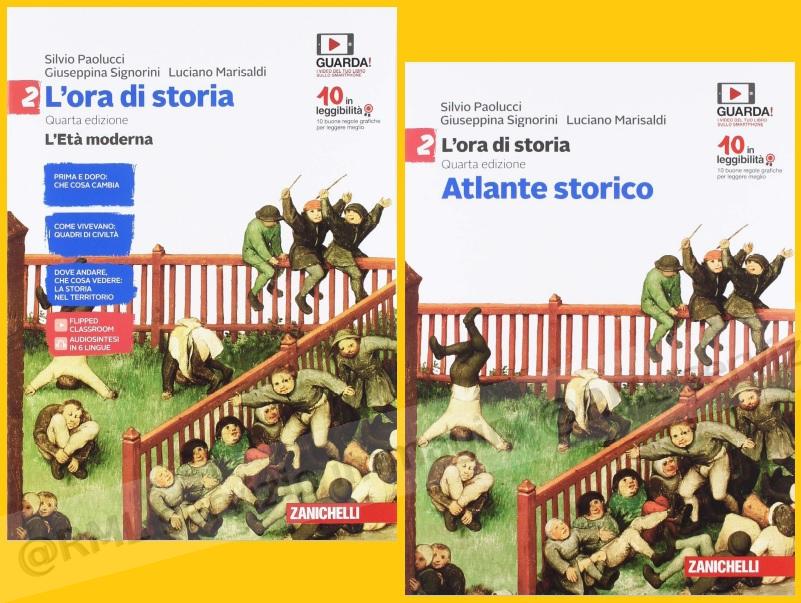 ora di storia 2 (4), libro...