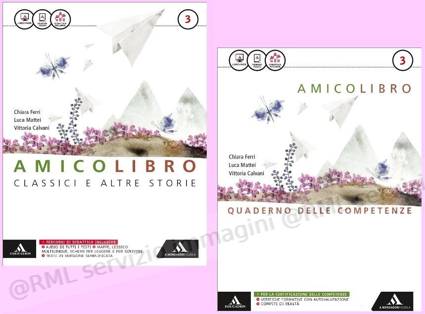 AMICO LIBRO 3 +QUAD. +ESAME...