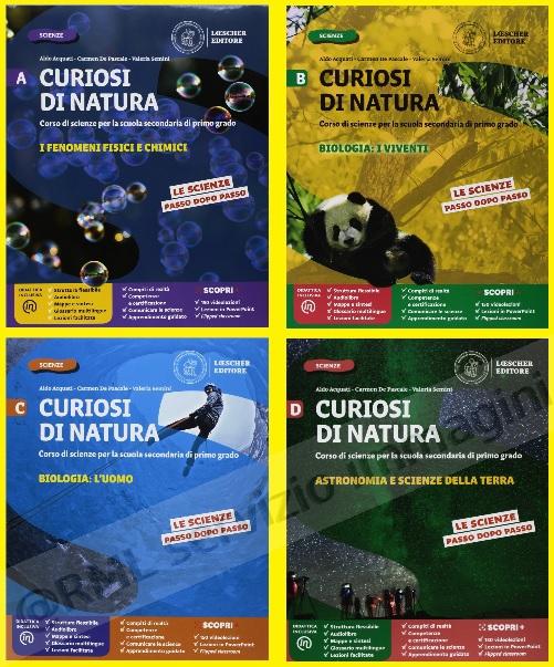 CURIOSI DI NATURA A+B+C+D (4t)