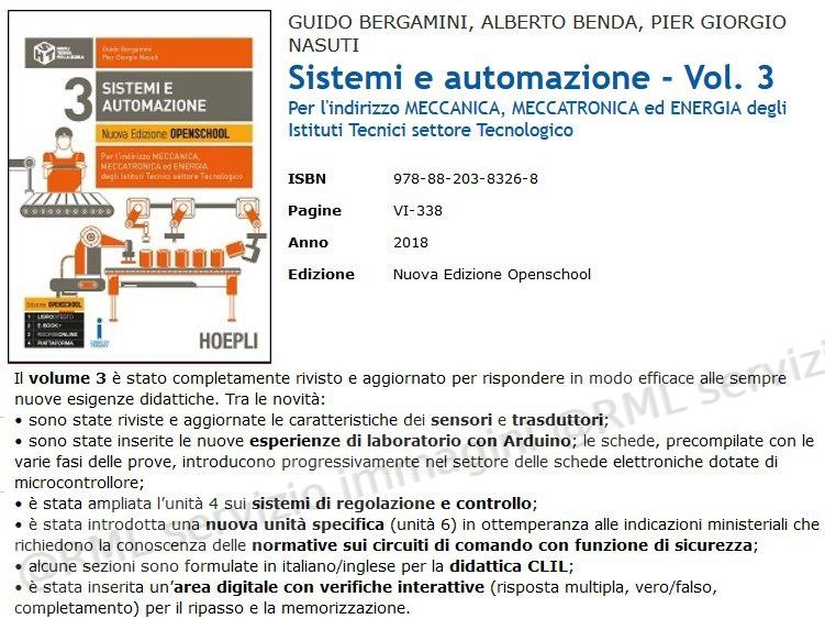 SISTEMI E AUTOMAZIONE 3 +eB