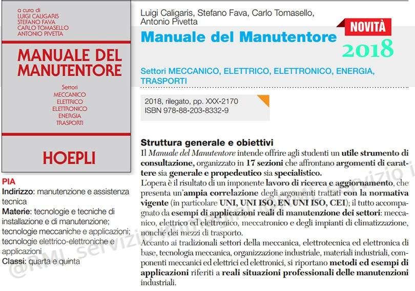 manuale del manutentore