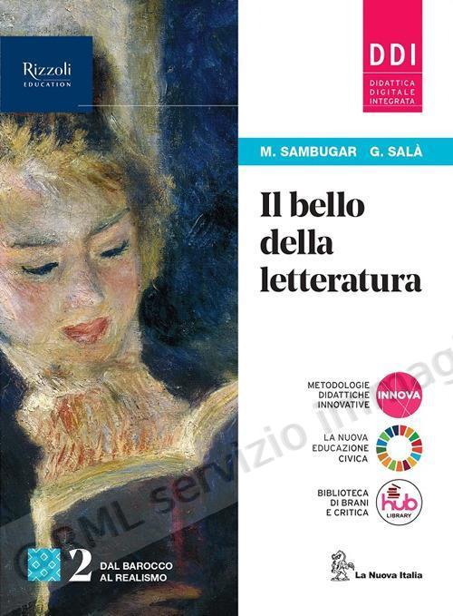 bello della letteratura 2 (2t)