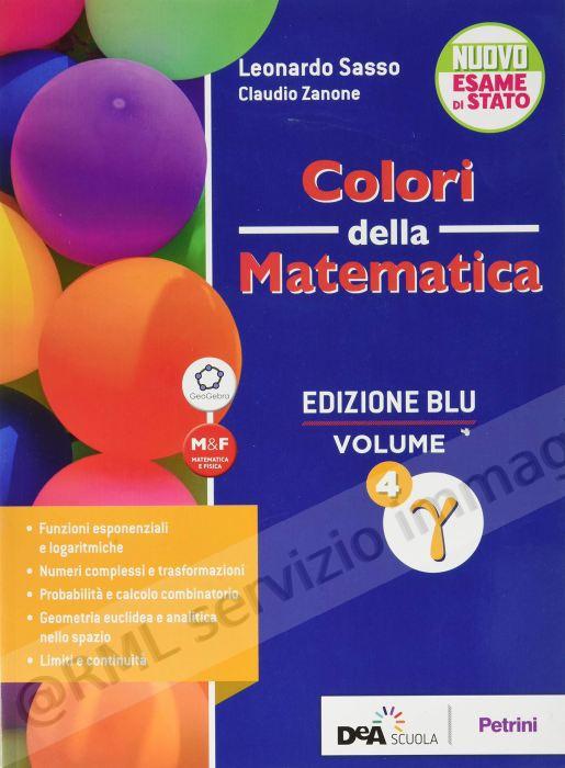 COLORI DELLA MATEMATICA BLU...