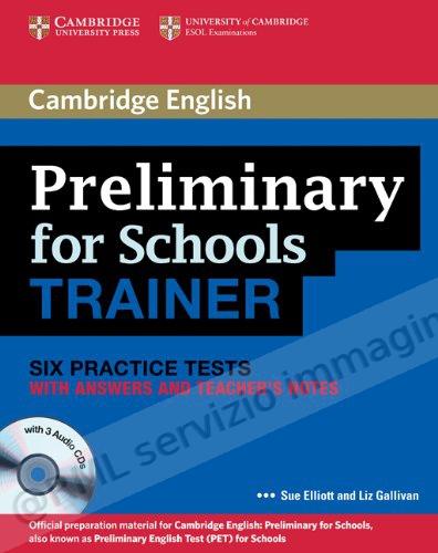 PRELIMINARY FOR SCHOOLS...