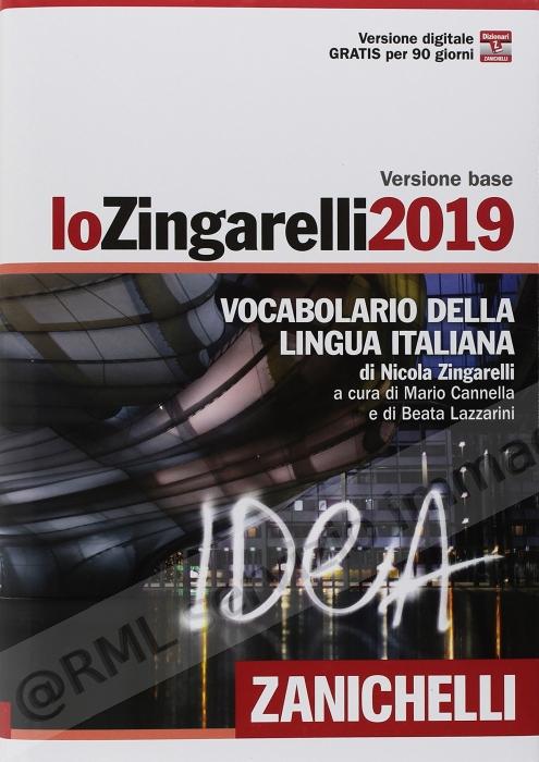 DIZIONARIO ITALIANO 2019