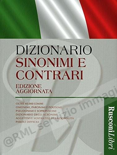 DIZIONARIO SINONIMI E CONTRARI