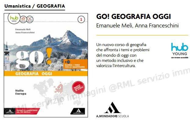 go! geografia oggi 1 (3t) +dvd