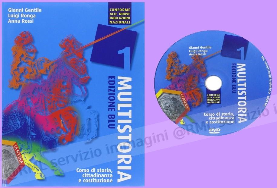 MULTISTORIA 1 ED.BLU +eB +DVD