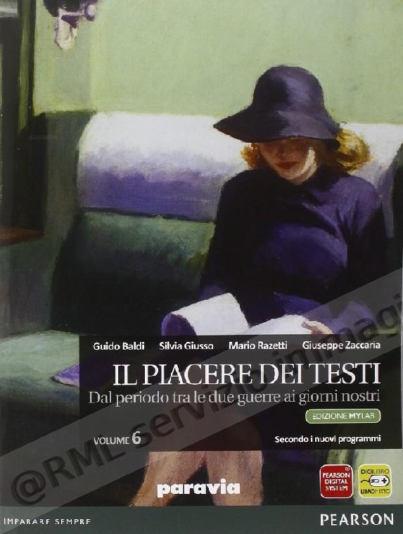 PIACERE DEI TESTI 6 +MYLAB +eB