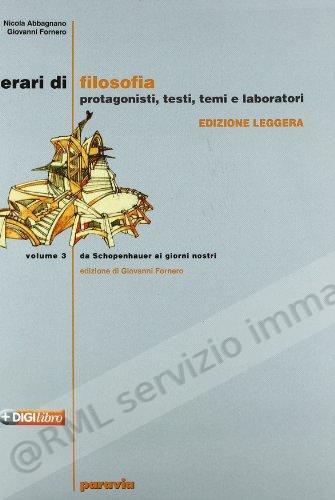 ITINERARI DI FILOSOFIA 3,...