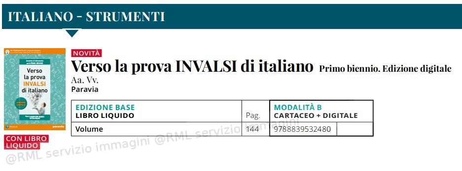 verso la prova invalsi di...