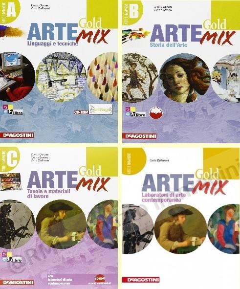 ARTE MIX GOLD A+B+C +LAB. +Cd