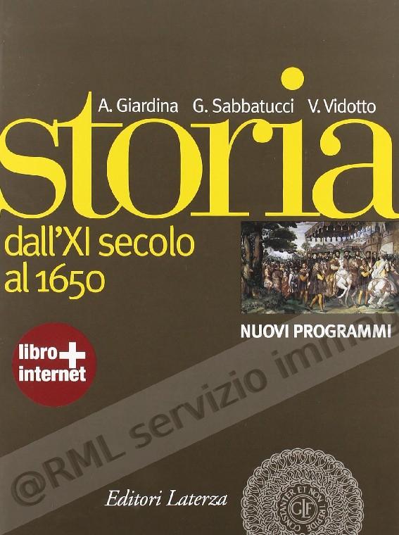 STORIA DAL XI SECOLO AL 1650