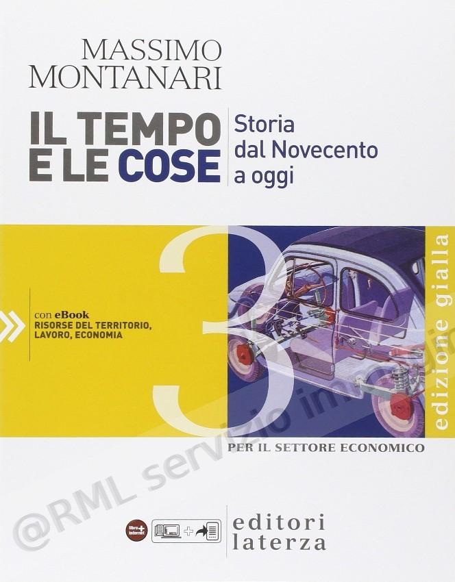 TEMPO E LE COSE ED.GIALLA 3...