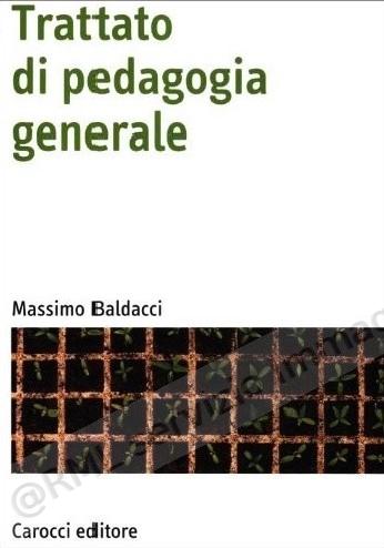 TRATTATO DI PEDAGOGIA GENERALE
