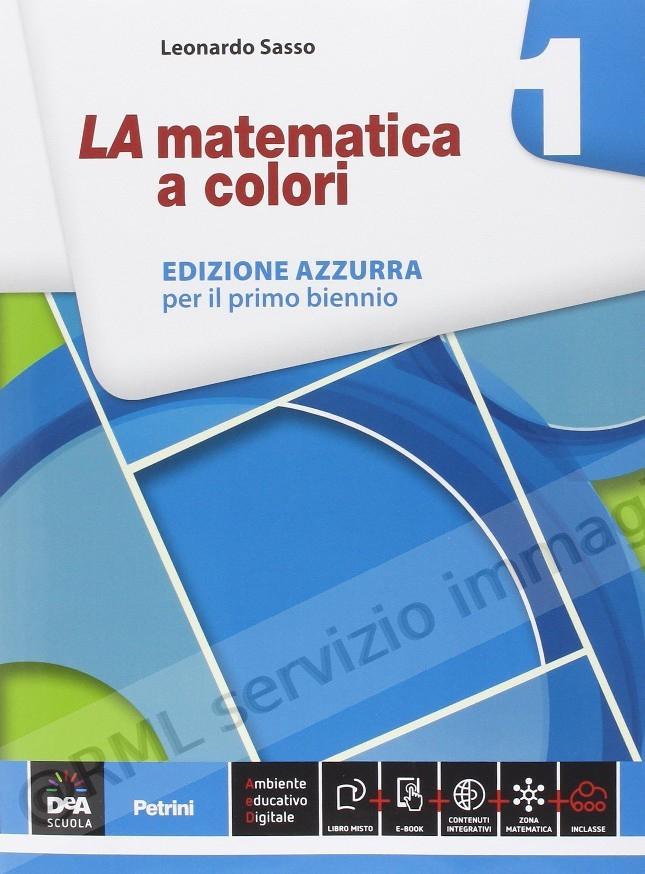 matematica a colori azzurra...