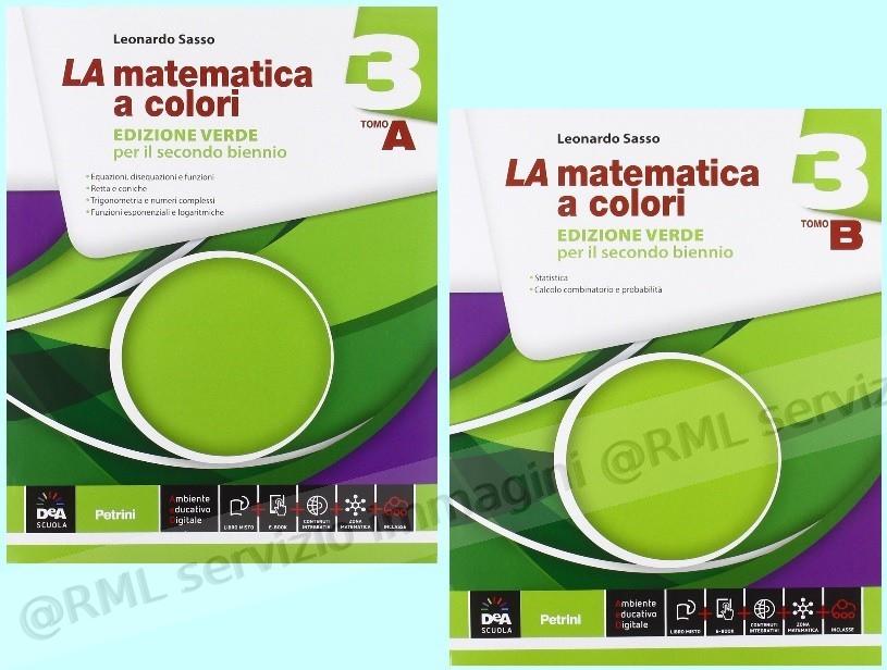 MATEMATICA A COLORI VERDE 3...