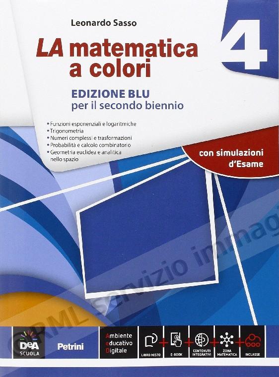 MATEMATICA A COLORI BLU 4 +eB