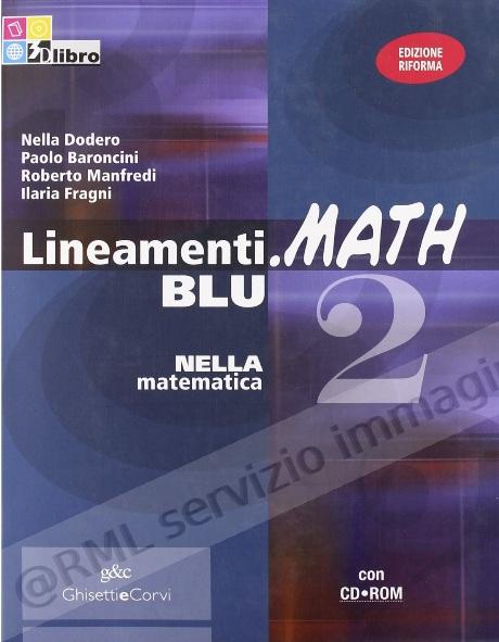 LINEAMENTI.MATH BLU 2 +Cd