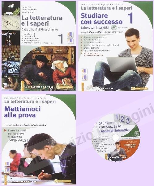 LETTERATURA E I SAPERI 1...