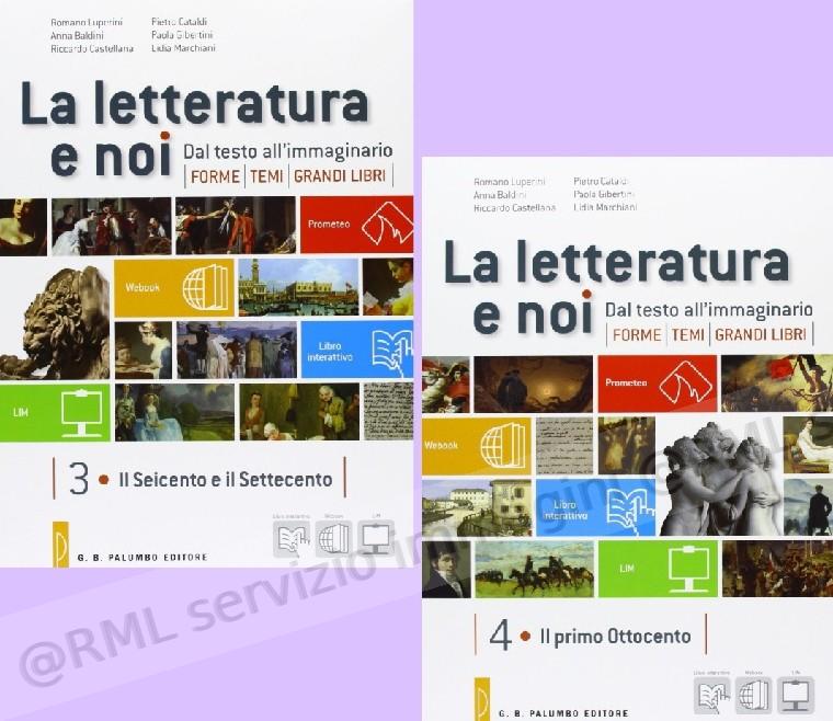 LETTERATURA E NOI 3+4 +eB