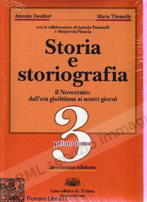 STORIA E STORIOGRAFIA 3...