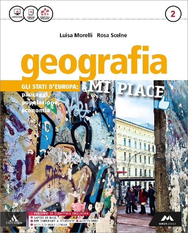 GEOGRAFIA MI PIACE 2 (2t) +eB