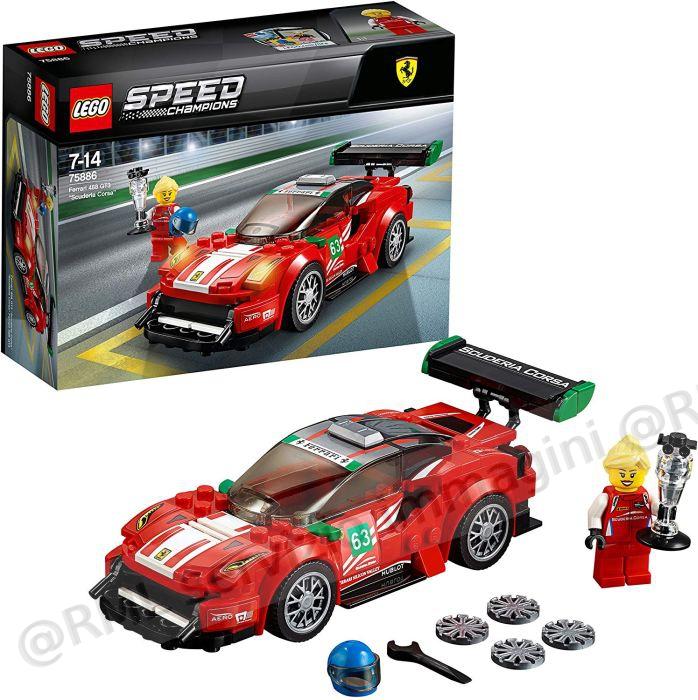 FERRARI 488 GT3 LEGO SPEED...