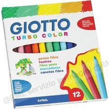 giotto turbo color 12pz.