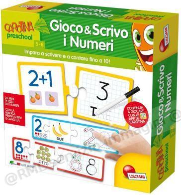 GIOCO&SCRIVO I NUMERI