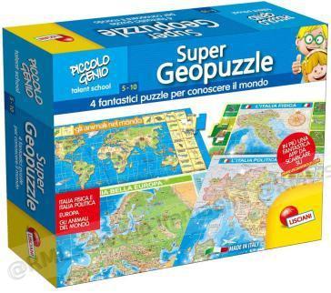 SUPER GEO PUZZLE ( 5-10 ANNI )