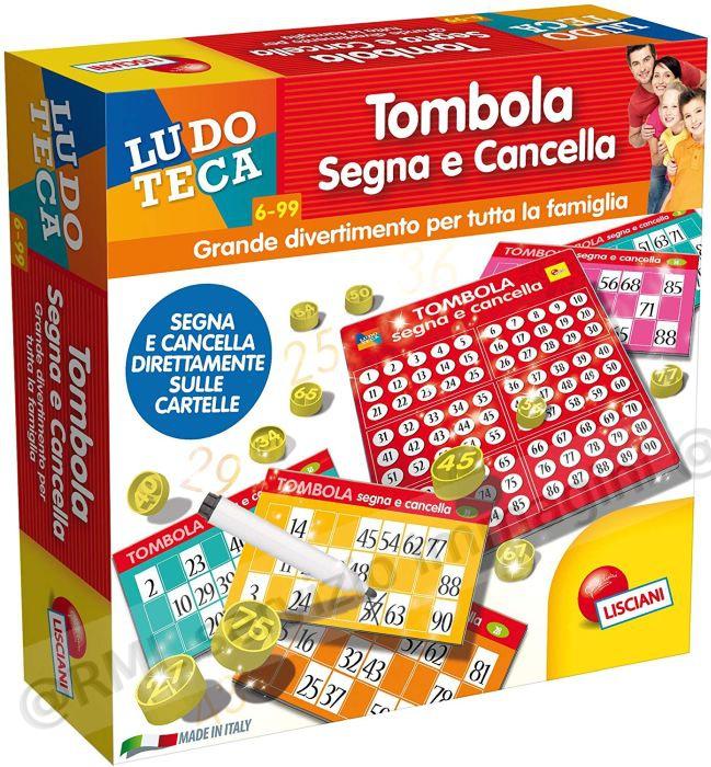TOMBOLA SEGNA E CANCELLA 48...