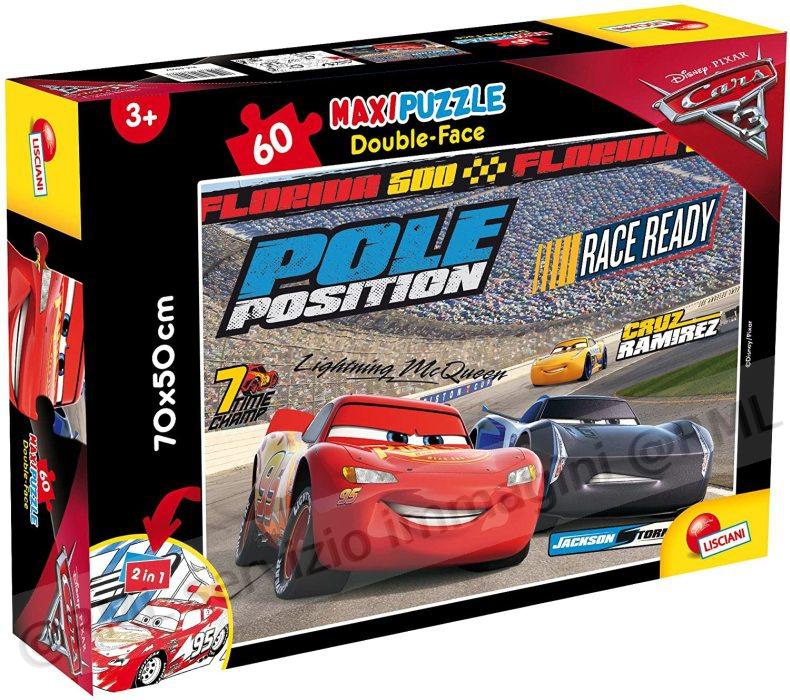 CARS PUZZLE DOUBLE FACE