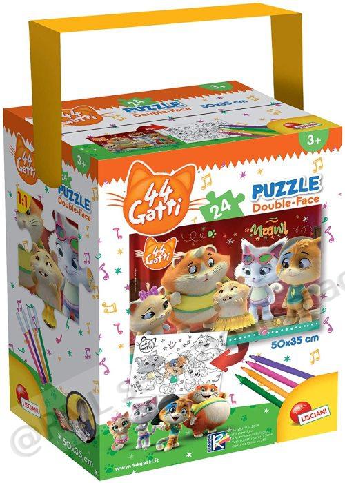 PUZZLE DOUBLE-FACE 24 PEZZI...