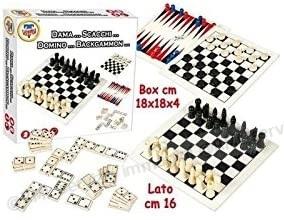 DAMA BACKGAMON SCACCHI...