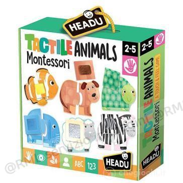 TACTILE ANIMALS MONTESSORI