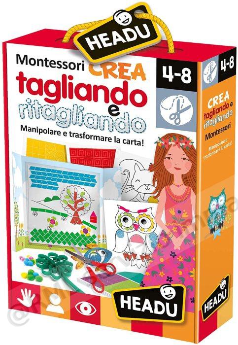 MONTESSORI, CREA TAGLIANDO...