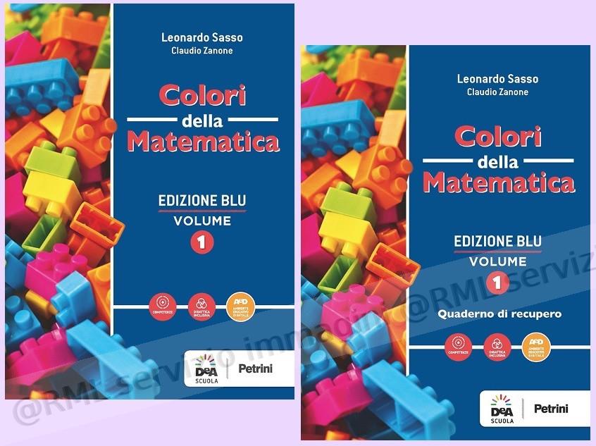 colori della matematica blu...